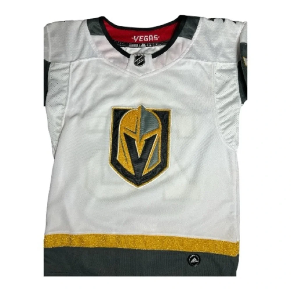Adidas Vegas Golden Knights Authentic Pro Road Jersey White - Picture 4 of 14